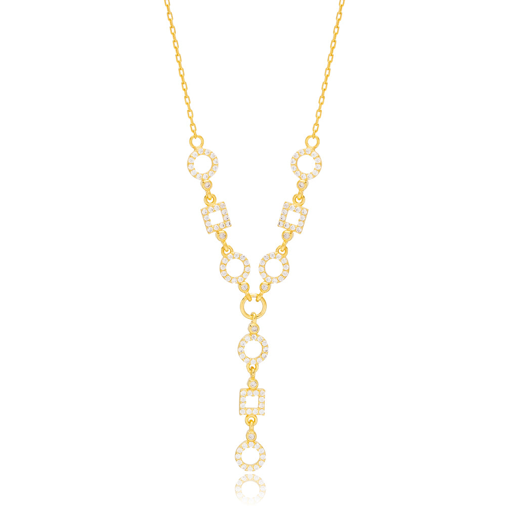 Geometric Charm Necklace