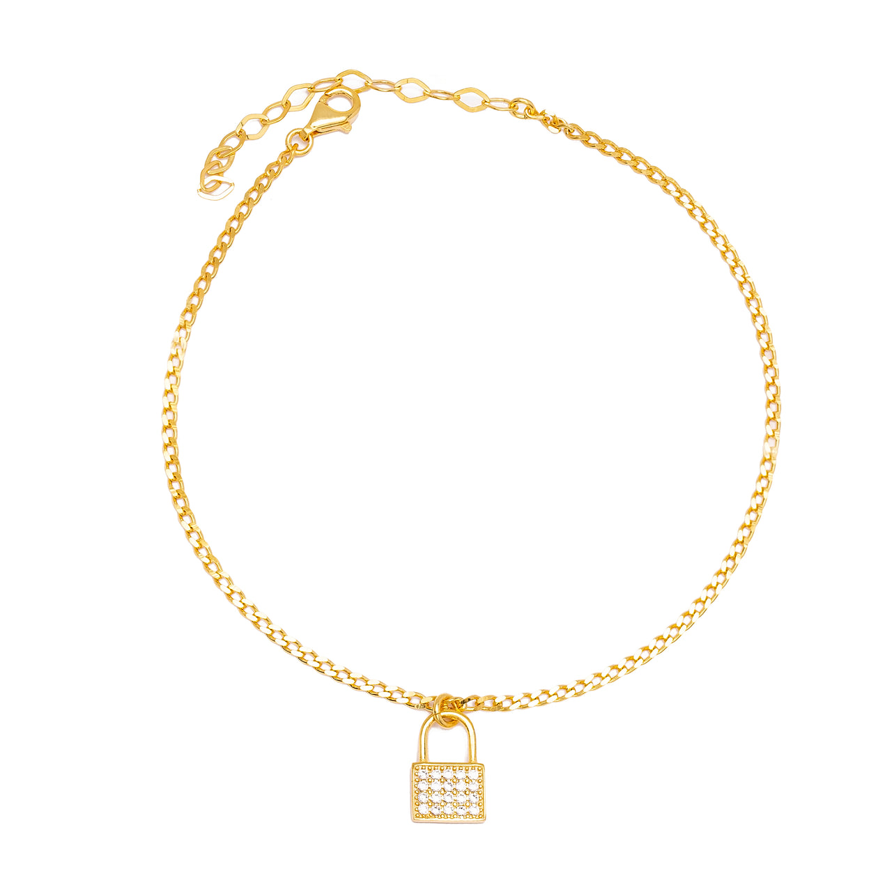 Padlock Anklet