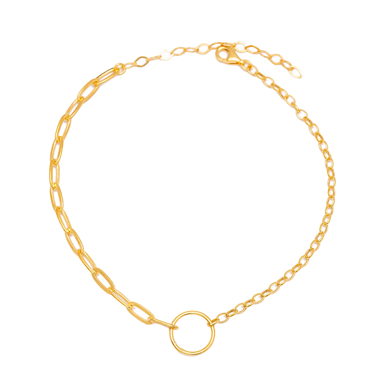 Link and Cable Anklet