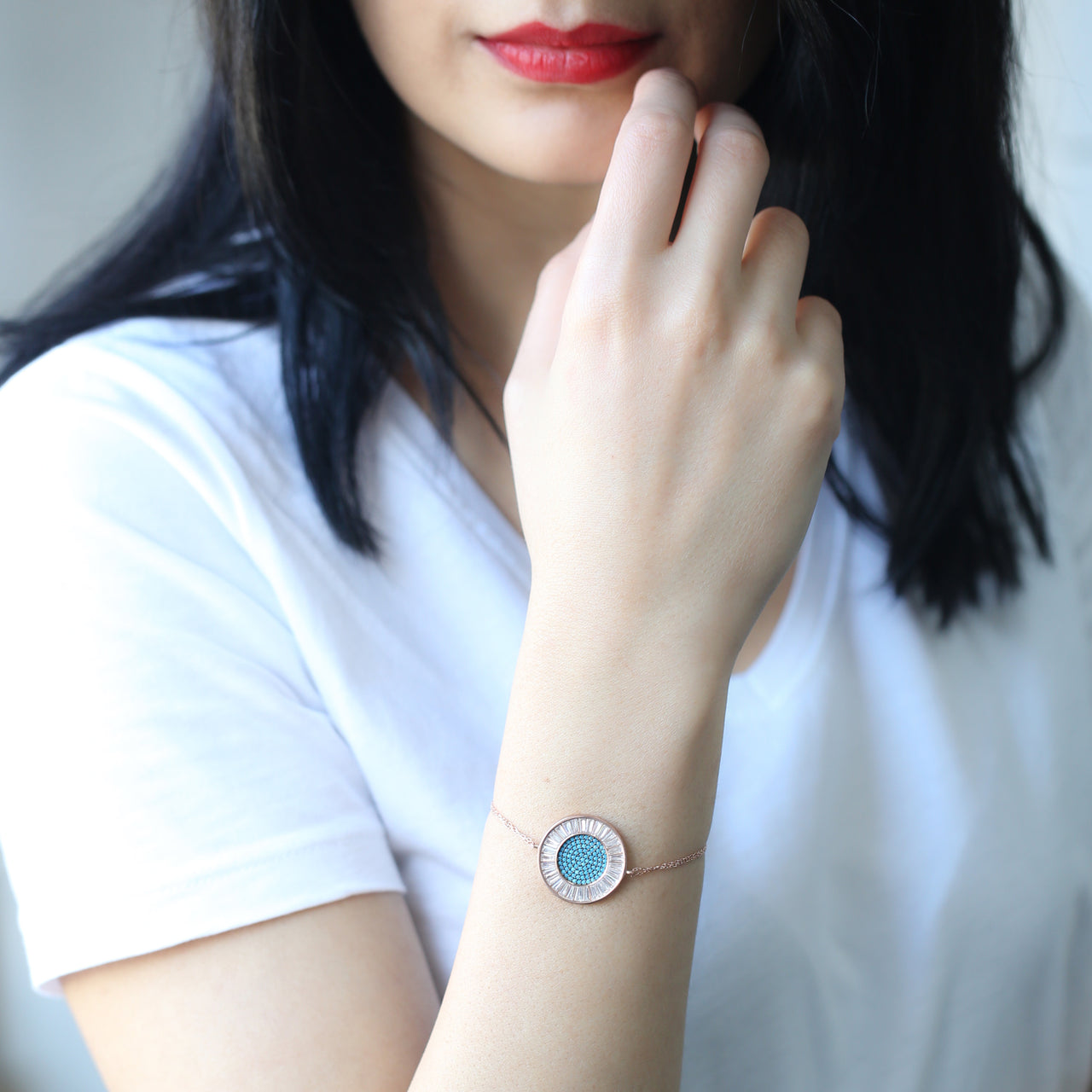 Circle bracelet hot sale