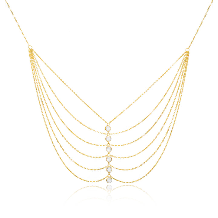 Multi Layered Pendant Joelle Jewellery